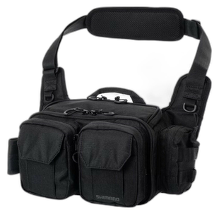 日本直邮Shimano Tough Shoulder S 黑色 BS-221W