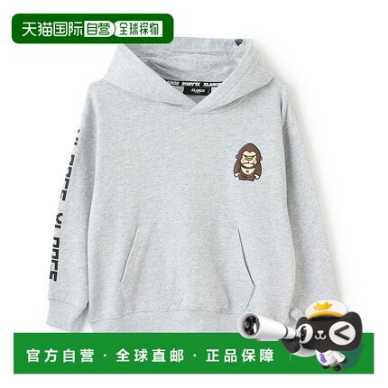 日本直邮XLARGE KIDS 趣味大猩猩连帽衫