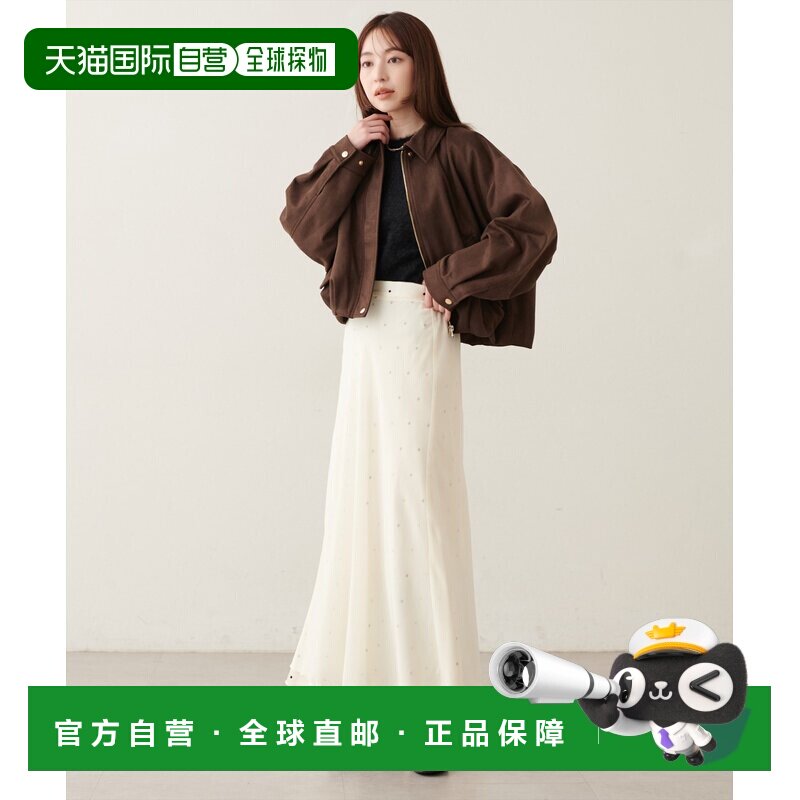 日本直邮natural couture 女士 双面穿波点A字长裙 支付后1h可退图片