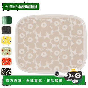 【日本直邮】Marimekko Unikko方形印花盘子15*12cm北欧时尚可爱