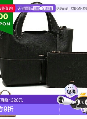 日本直邮Furla Primrose M 手提包/单肩包（WB01707 HSF000）带小