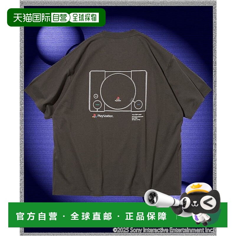 1h可退 日本直邮FREAK'S STORE男士经典PlayStation Shapes LogoT