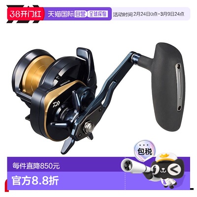 日本直邮Daiwa Jigging Reel 25 Saltiga 10L 左手型