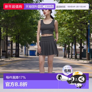 日本直邮日潮 GRL内衬安全裤百褶迷你裙羊毛百褶裙半身裙FO2267