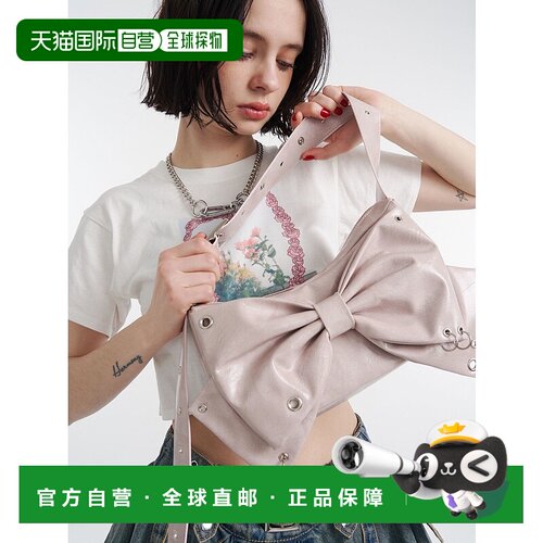 1h可退 日本直邮jouetie 女装 大容量手提包 单肩可调 女孩风大蝴