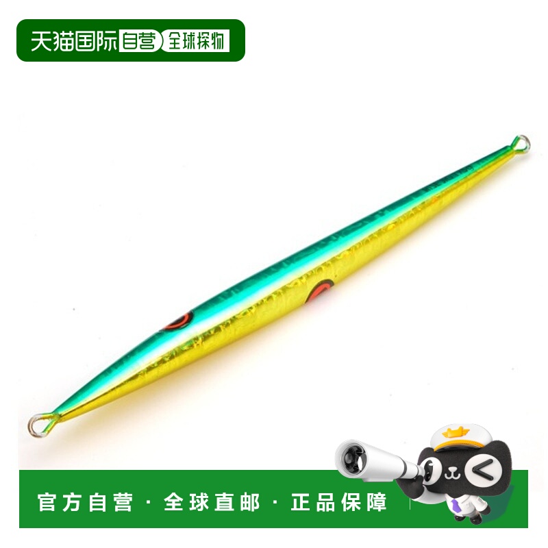 日本直邮Raid Japan 金属铁板 Rise Jig 250g #RJ04 绿金