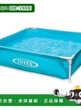 【日本直邮】INTEX 迷你方形支架泳池 122x30cm