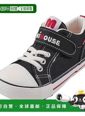 【日本直邮】MIKIHOUSE 婴儿鞋 10-9467-494 黒 19.0 cm 2E牛仔