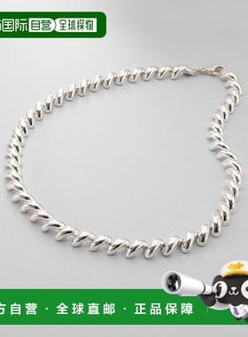 1h可退 日本直邮COCOSHNIK 女装 银质 设计链款 圣马可项链 76731