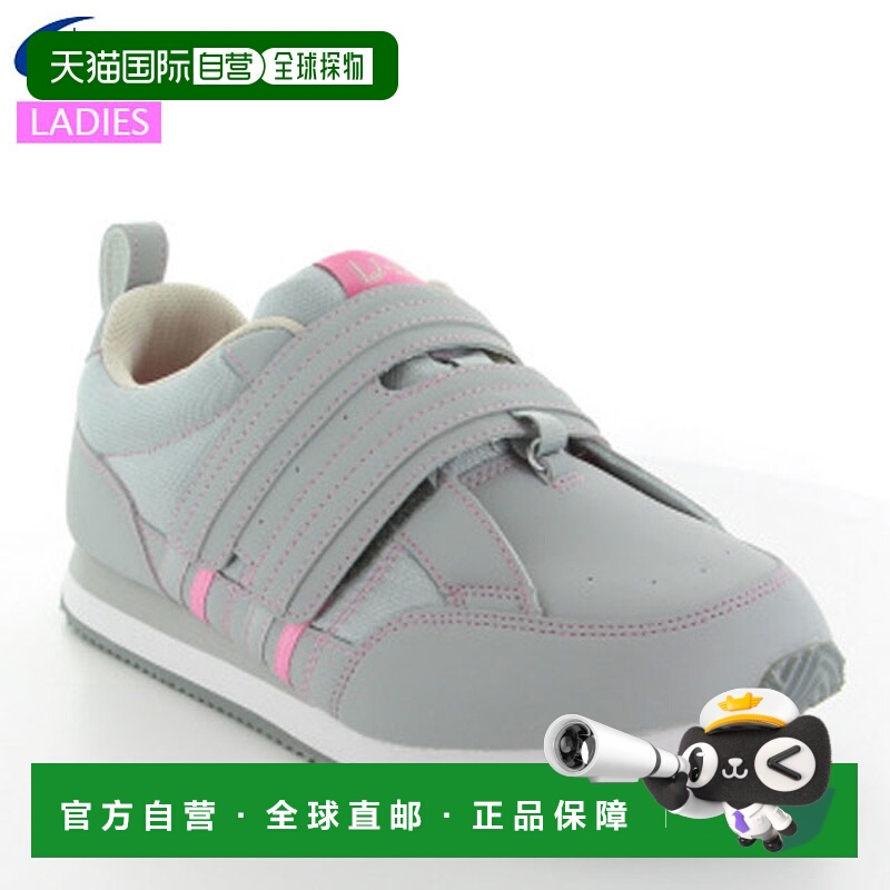 日本直邮Moonstar 运动鞋女士 V Step (R) 06-7E 右脚灰色 Moonst