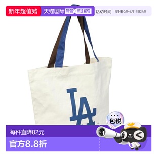 日本直邮MLB 帕德雷斯帆布托特包 IVORY色 男士款