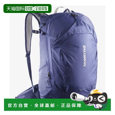日本直邮SALOMON TRAILBLAZER 30 蓝色 灰色双肩包背包