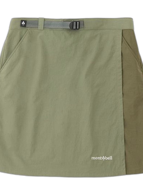 日本直邮1h可退 montbell O.D.长款运动短裤 短裙裙裤半身裙裤裙