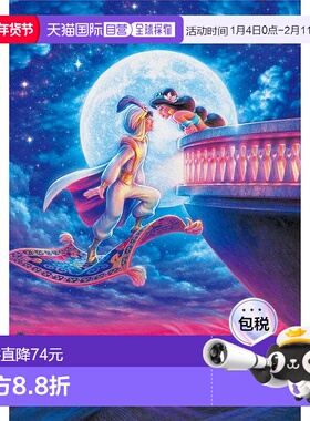 【日本直邮】tenyo玩具1000片拼图阿拉丁浪漫月光51x73.5cm益智