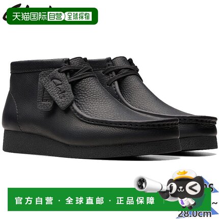 日本直邮Clarks 男士 Wallabee Evo BT 靴子真皮材质休闲运动鞋尺