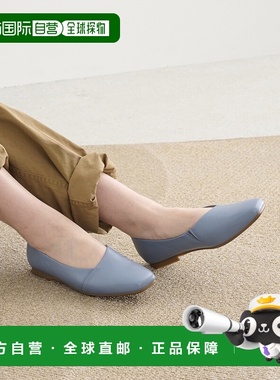 日本直邮ING [新型/可持续] 非对称设计泵（蓝色）女鞋单鞋一脚蹬