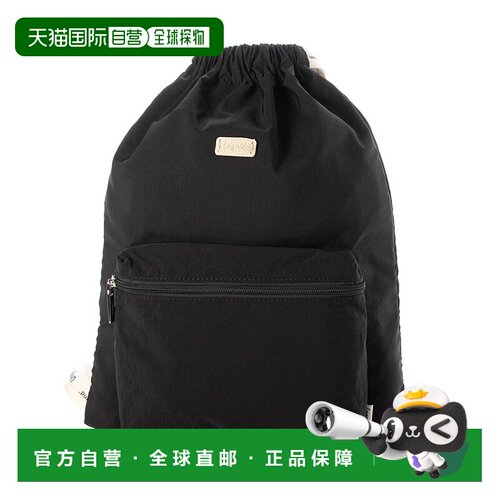 日本直邮Ungrid 防水轻便软尼龙logo胶带背包 U02348AW025562 背