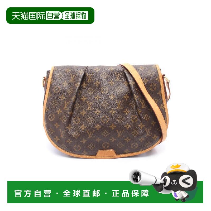 日本直邮中古LV路易威登女包B级9新Menilmontant大南瓜斜挎包