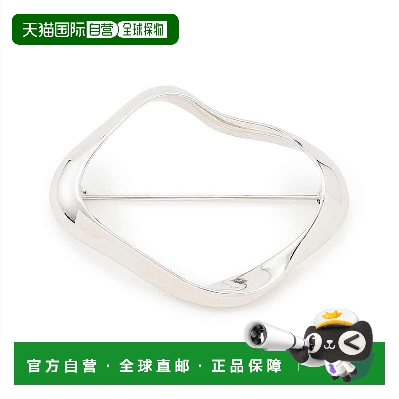 1h可退 日本直邮23区女士金属感光亮环形胸针 ZZ3DGS0201新款