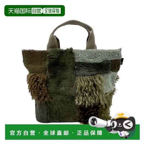 日本直邮ROOTOTE 女士托特包 大容量侧幅 白色卡其色黑色 仿毛聚