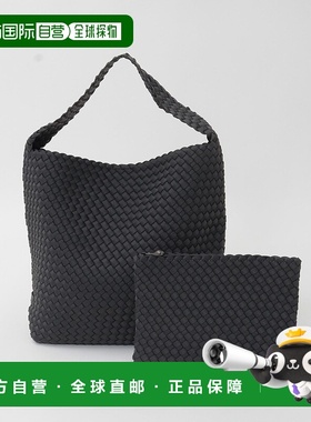 1h可退 日本直邮NAGHEDI 女士 中型单肩托特包 灰色简约设计 A036