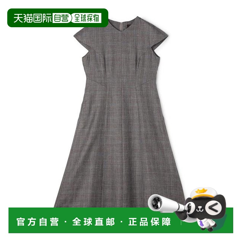 1h可退 日本直邮TOMORROWLAND SUMMERTIME BLUE 荷叶袖连衣裙