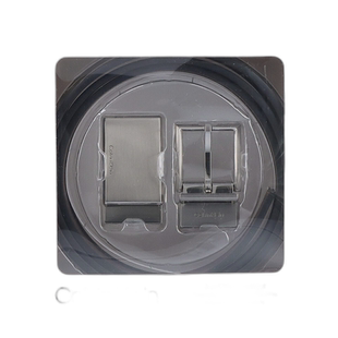 日本直邮Calvin Klein 皮带扣皮带套装双面 11CK020026 078 黑色