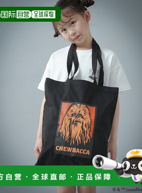 1h可退 日本直邮LOWRYS FARM 星球大战 Leia与Chewbacca印花帆布