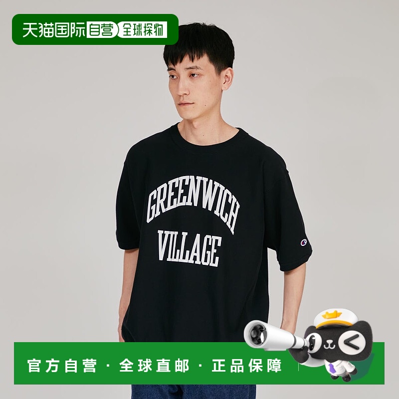 日本直邮【日本直邮】Champion冠军男女同款T恤C3-B002-09A