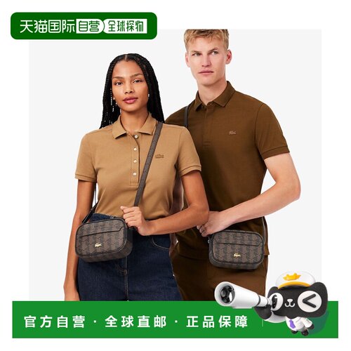 日本直邮LACOSTE The Blend 季节性 字母印花 横款 单肩包