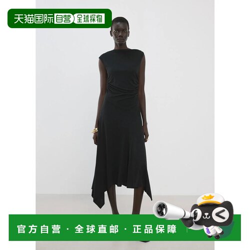 日本直邮MANGO 连衣裙 桑迪黑