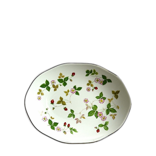 【日本直邮】WEDGWOOD威基伍德野草莓系列多边形盘子中式餐盘