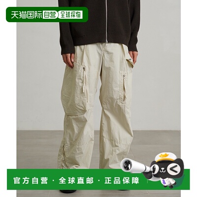 1h可退 日本直邮PUBLIC TOKYO 男士不对称设计多口袋休闲裤 15454
