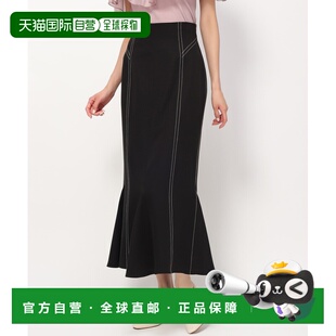 1h可退 日本直邮MISCH MASCH 女士配色缝线鱼尾裙 2024秋冬新款 M