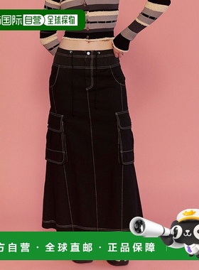 1h可退 日本直邮MAISON SPECIAL女士A字版型军旅风格百褶裙 21251