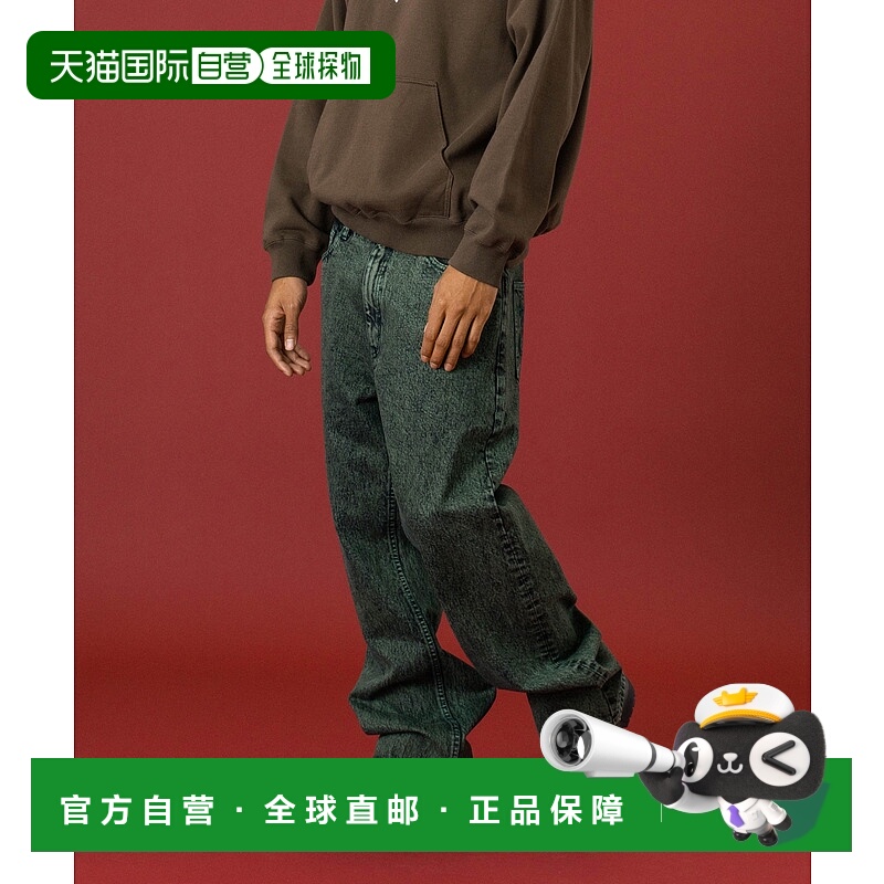 1h可退 日本直邮XLARGE男女同款复古水洗牛仔裤 背面刺绣设计 101