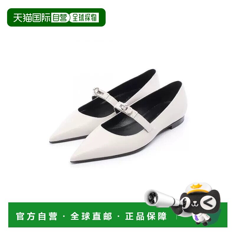 1h可退 日本直邮中古Hermes爱马仕女S级99新pumps高跟鞋羊皮鞋灰