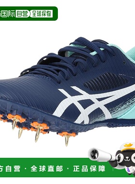 【日本直邮】亚瑟士 HEATSPRINT 13 田径钉鞋 1093A199 蔚蓝/白色