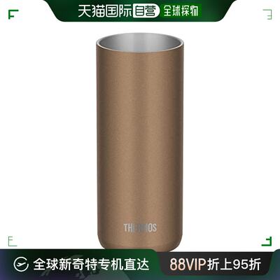 【日本直邮】Thermos膳魔师 真空隔热杯 420ml 棕金色 JDW-420C B