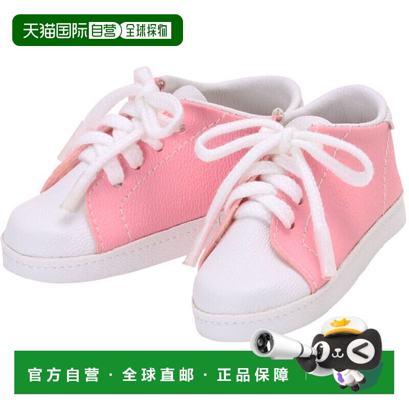 日本直邮Azone 1/3 娃娃用粉色白色运动鞋图片