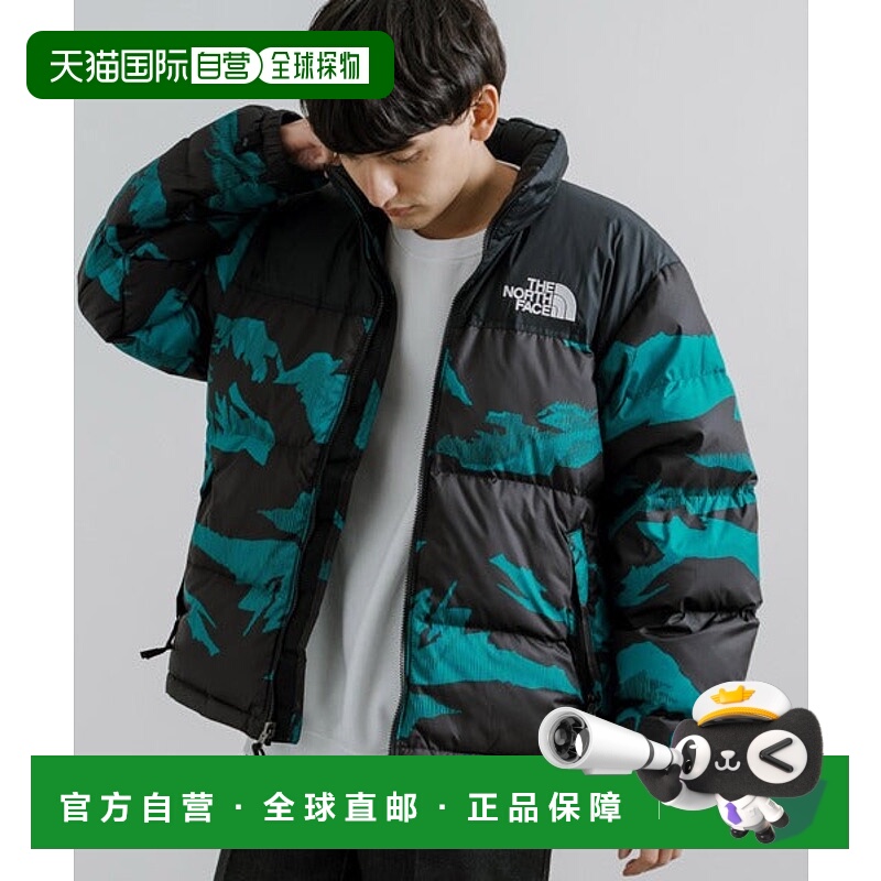 日本直邮THE NORTH FACE M PRINTED 1996 RETRO NUPTSE 印花羽绒