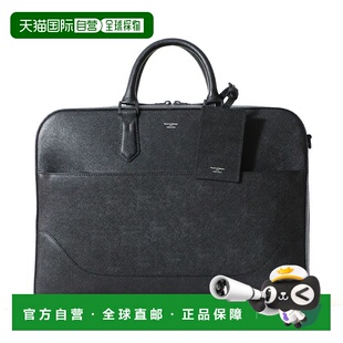 1h可退 日本直邮Capitano 男女同款 型压牛皮 一室型公文包 内置