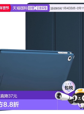 【日本直邮】ProCase iPad mini 4薄三折式智能保护壳 藏青