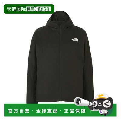 日本直邮北面THE NORTH FACE 纯色品牌Logo连帽长袖夹克外套 男款