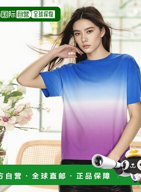 1h可退 日本直邮A BATHING APE 女士渐变染色宽松短袖T恤 1L30209