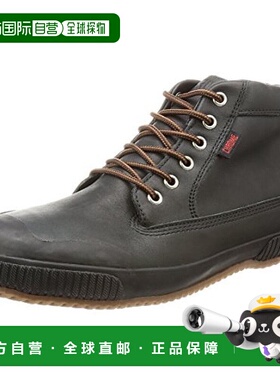 【日本直邮】CHROME工作运动鞋防水自行车男士黑色皮革 25.5 cm