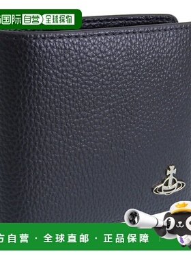 日本直邮Vivienne Westwood 男士对折钱包黑色MAN BILLFOLD 51150