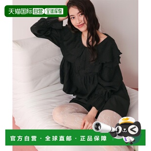 蕾丝荷叶边褶裥女衬衫 女装 AHXN2385 日本直邮titivate 1h可退