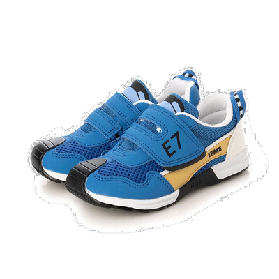 【日本直邮】Ifme儿童运动鞋蓝色舒适简约百搭经典款复古时尚