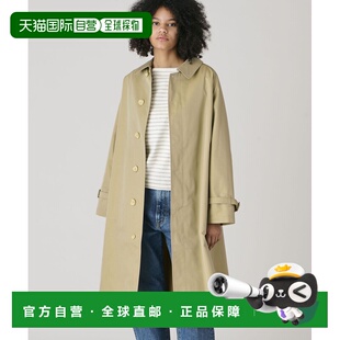 日本直邮GYMPHLEX 女士 系带巴尔玛卡恩风衣 BSB261L1010033